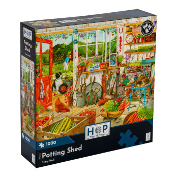 House of Puzzles,Tracy Hall, Potting Shed palapeli 1000 palaa