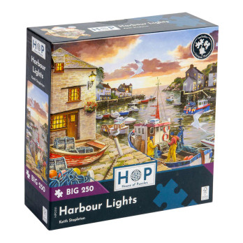 House of Puzzles,Keith Stapleton Harbour Lights palapeli 250 XXL palaa