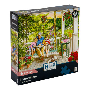  House of Puzzles,Keith Stapleton, Storytime palapeli 500 XXL palaa