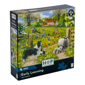 House of Puzzles Early Learning palapeli 1000 palaa