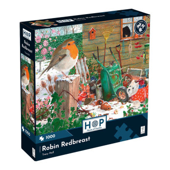 House of Puzzles,Tracy Hall, Robin Redbreast palapeli 1000 palaa
