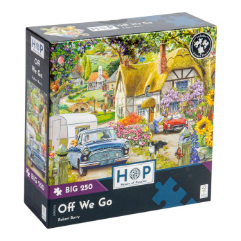 House of Puzzles,Robert Barry, Off We Go palapeli 250 XXL palaa