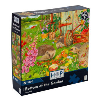 House of Puzzles Bottom Of The Garden palapeli 1000 palaa