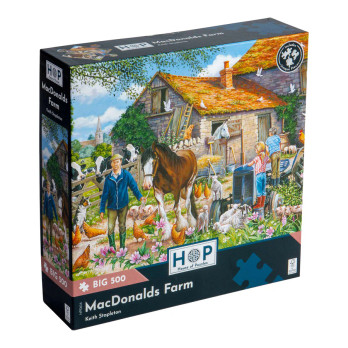 House of Puzzle  MacDonalds Farm palapeli 500 XXL palaa