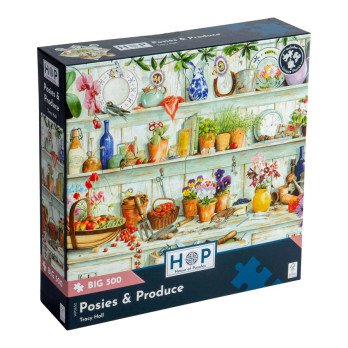 House of Puzzles BIG Posies & Produce palapeli 500 palaa