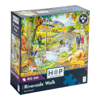 House of Puzzles Riverside Walk palapeli 250 XXL palaa