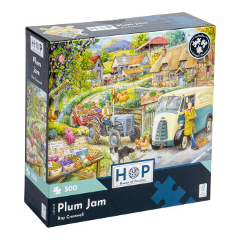 House of Puzzles,Ray Creswell, Plum Jam palapeli 500 palaa