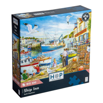 House of puzzles,Keith Stapleton, Ship Inn palapeli 500 XXL palaa
