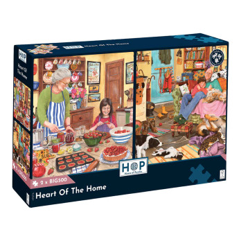 House of Puzzle Heart Of The Home palapeli 2 x 500 palaa