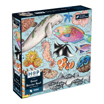 House of Puzzle Great Barrier Reef palapeli 1000 palaa