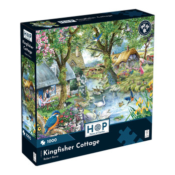 House of Puzzle Kingfisher Cottage palapeli 1000 palaa