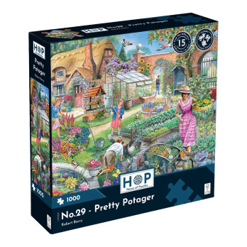 House of Puzzle No.29 Pretty Potager palapeli 1000 palaa