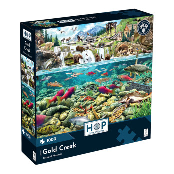 House of Puzzle Gold Creek palapeli 1000 palaa