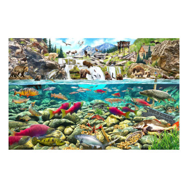 House of Puzzle Gold Creek palapeli 1000 palaa