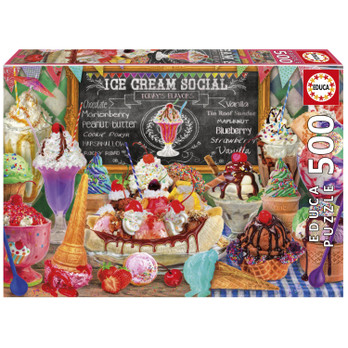 Educa, Ice Cream Shop palapeli 500 palaa