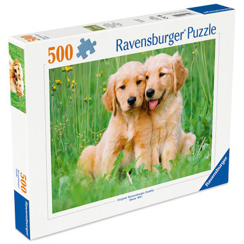 Ravensburger The Golden Retriever brothers palapeli 500 palaa