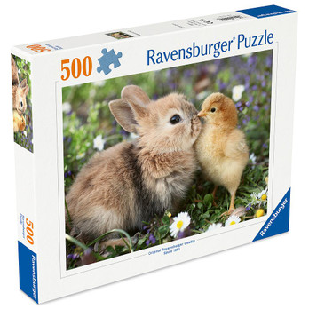 Ravensburger  Rabbit And Chick palapeli 500 palaa