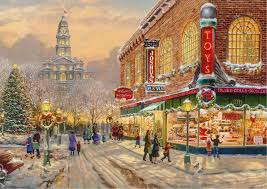 Schmidt Thomas Kinkade Christmas wish palapeli 1000 palaa