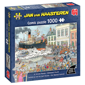 Jan van Haasteren St. Nicolas Parade palapeli 1000 palaa
