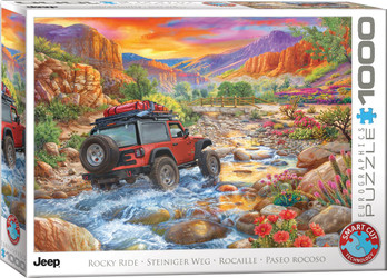 Eurographics Jeep - Rocky Ride by C.Bigelow palapeli 1000 palaa