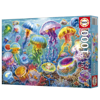 Educa Jellyfish palapeli 1000 palaa