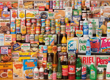 Gibsons 1980's Shopping palapeli 1000 palaa