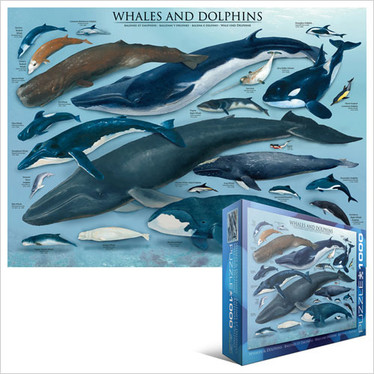 Eurographics  Dolphins and Whales palapeli 1000 palaa