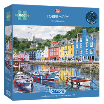 Gibsons, Terry Harrison, Tobermory palapeli 1000 palaa
