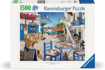  Ravensburger Cat's of Mykonos palapeli 1500 palaa