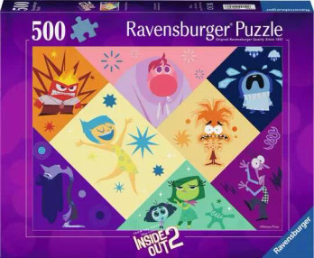 Ravensburger Disney / Pixar Inside out 2 npalapeli 500 palaa