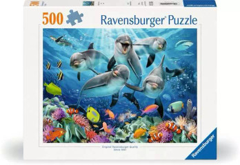 Ravensburger Dolphins palapeli 500 palaa