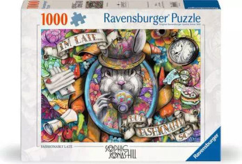Ravensburger Fashionably Late palapeli 1000 palaa