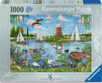 Ravensburger Life along the Broads palapeli 1000 palaa