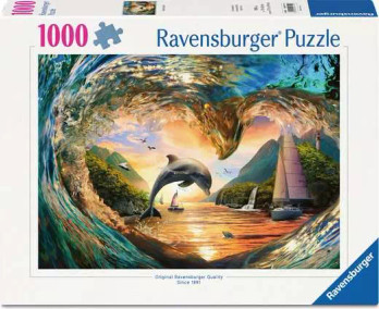 Ravensburger Sunset Splash palapeli 1000 palaa