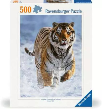  Ravensburger Tiger in Winter palapeli 500 palaa