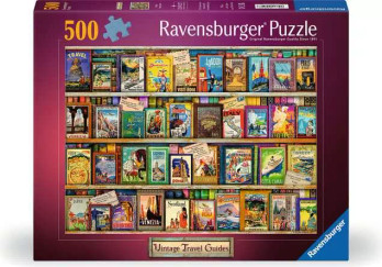  Ravensburger Vintage Travel Guides palapeli 500 palaa