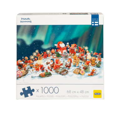 Peliko, Mauri Kunnas, Joulu palapeli 1000 palaa