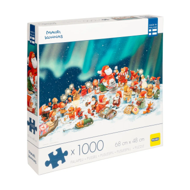 Peliko, Mauri Kunnas, Joulu palapeli 1000 palaa