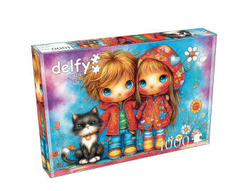 Delfy Joyful Childhood trio palapeli 1000 palaa