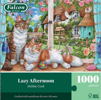 Falcon, Debbie Cook, Lazy Afternoon palapeli 1000 palaa