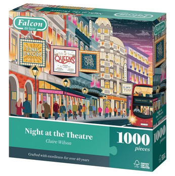 Falcon Night at the Theatre palapeli 1000 palaa