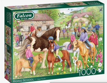 Falcon, Anne Searle, Riding School palapeli 1000 palaa