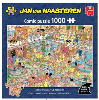 Jan van Haasteren Not so Wellness palapeli 1000 palaa