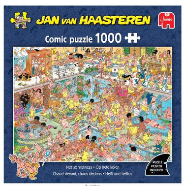 Jan van Haasteren Not so Wellness palapeli 1000 palaa