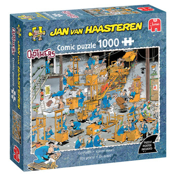 Jan van Haasteren Oldtimers GO Forth palapeli 1000 palaa