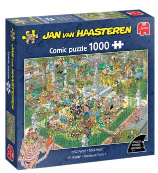Jan van Haasteren BBQ Party! palapeli 1000 palaa