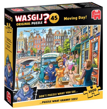 Wasgij Original 45 Moving Day  palapeli 1000 palaa