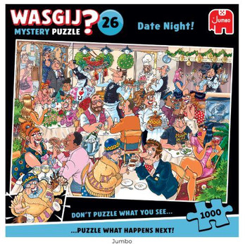 Wasgij Mystery 26 Date Night! palapeli 1000 palaa
