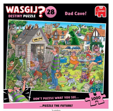 Wasgij Destiny 28 Dad Cave! palapeli 1000 palaa