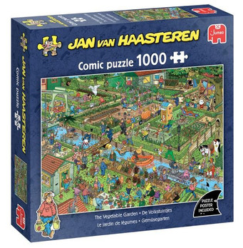 Jan van Haasteren  Vegetable Garden palapeli 1000 palaa